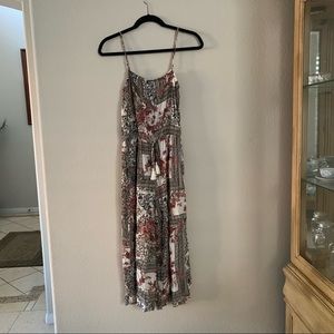 American Eagle Floral Maxi Spaghetti Strap dress. Size Medium